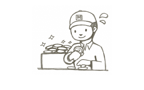 本生産開始イラスト